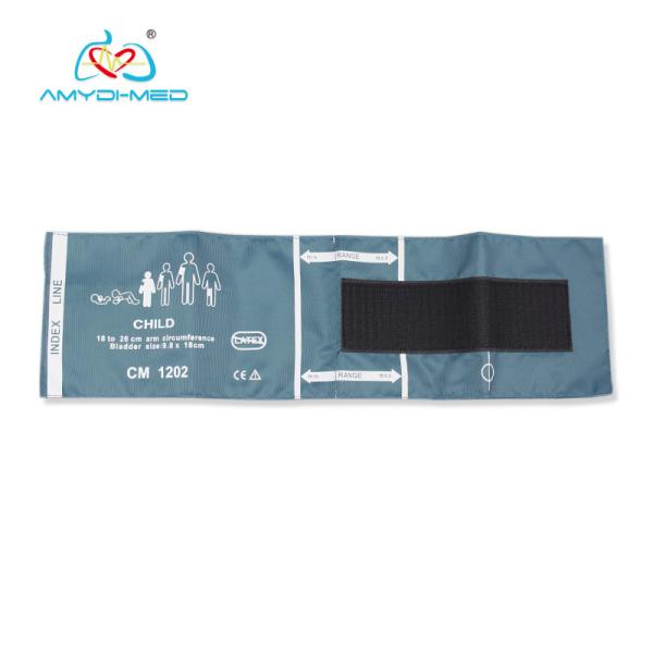 Patient Monitor Reusable NIBP Cuff PU Jacket Material For Children