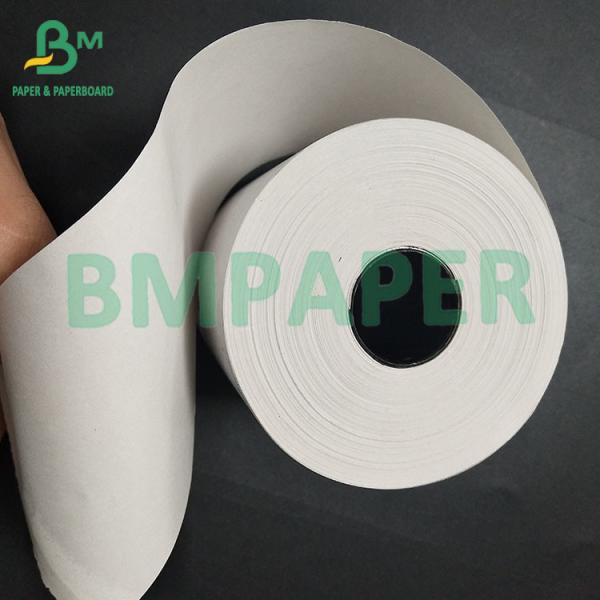 48 55 grammes 80 mm*80 mm 100% pâte à base de bois papier thermique Jumbo Roll Label Paper Face Stock