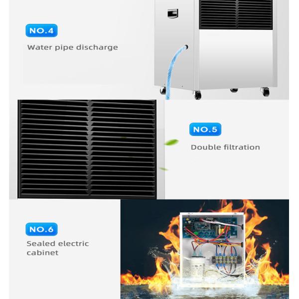 Top Sale 150L/D Large Capacity Air Dryer Basement Growroom Commercial Industrial Dehumidifier