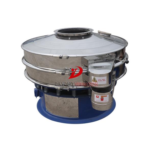 Stainless Steel Vibrating Screen Machine For Flour Particle Liquid