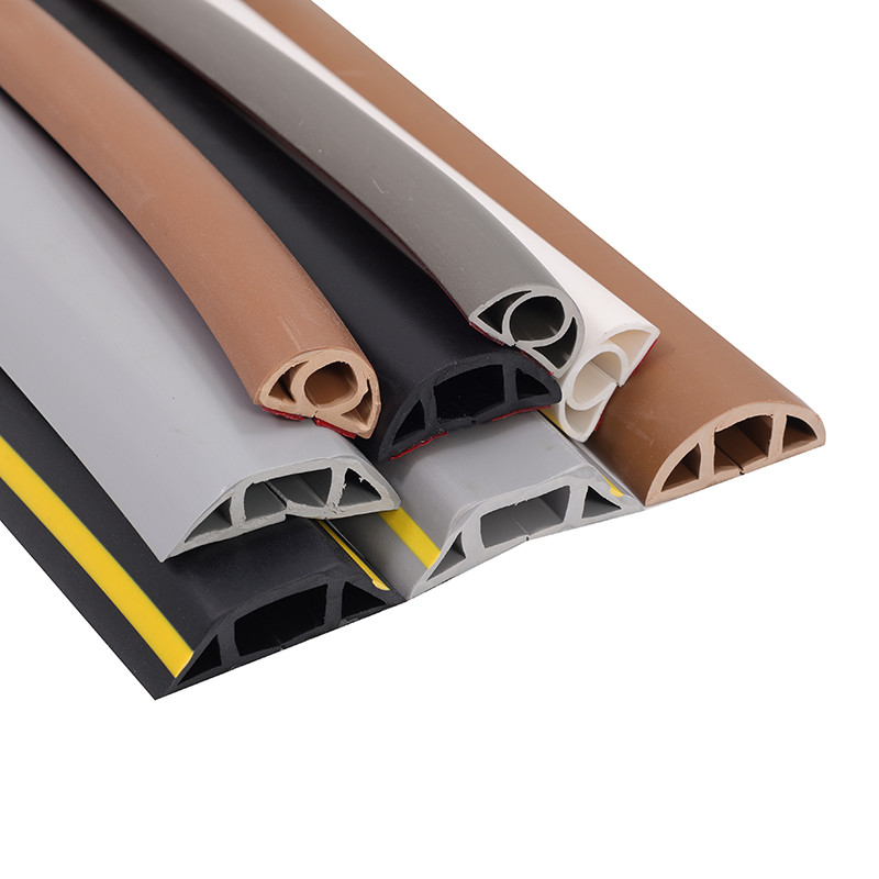 STRONG & SOFT ADHESIVE Keeps the Product Firmly Silicone Electrical Floor Carpet Cable Wrap Sleeve Wire Cord Hider Cover