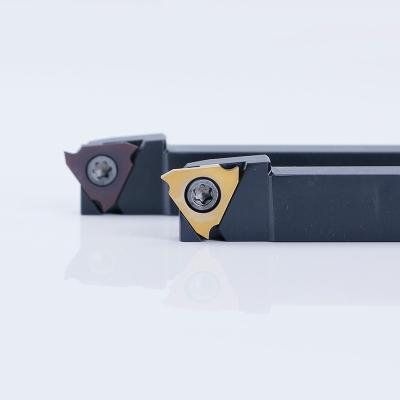 TGF32 R050 005 Durable Carbide Turning Inserts For CNC Lathe Grooving Machining