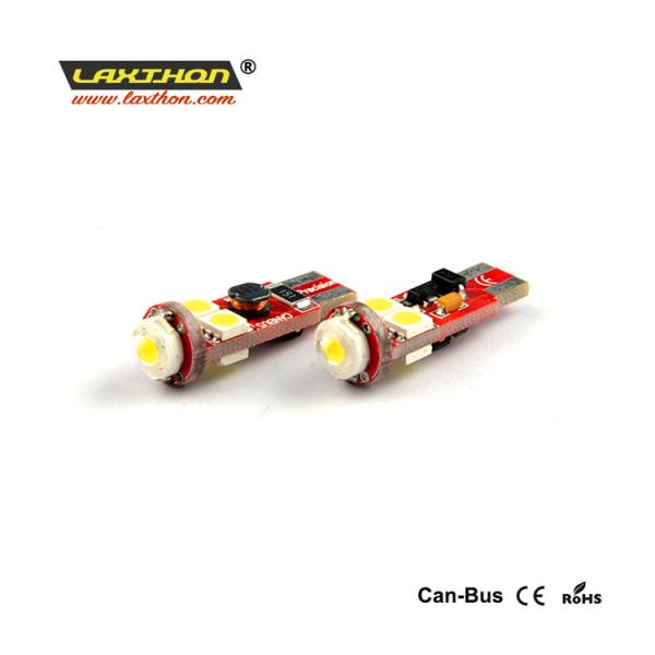 12V 4SMD 5050 High Power LED Interior Car Light Bulbs T10 Canbus Car Led Light Bulb