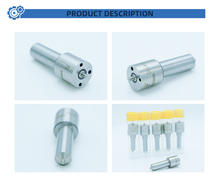 Weichai WD615.50 Diesel Engine Fuel Injector Nozzle High-Speed Steel KBEL132P110 & DLLA155P179 for Truck Assembly