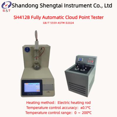 Non-Ionic Surfactant Fully Automatic Cloud Point Tester 0 ～ 200°C Store 200 Data Entries ASTM D2024