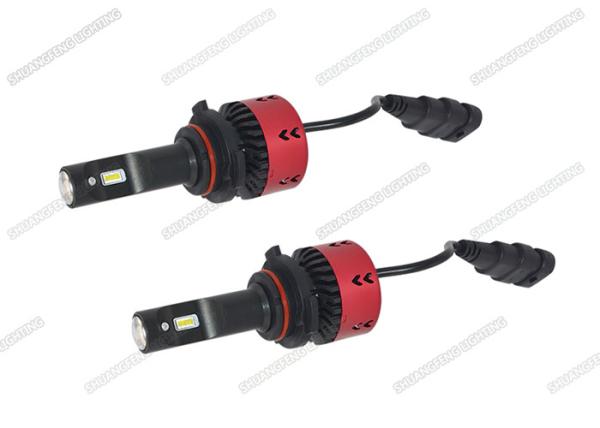 9006 1mm Ultra Thin Automotive LED Headlights V6 Waterproof IP68 For Cars