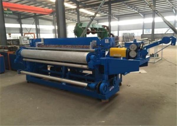 Semi Automatic Roll Mesh Welding Machine Corrosion Resistant For Construction Wire Mesh