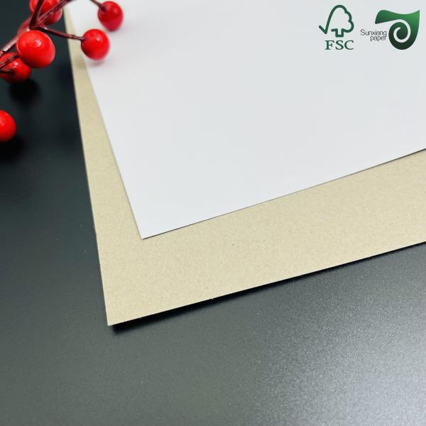 200gsm 500gsm White Duplex Board Paper Crafted From Recycled Pulp Coated Duplex Board