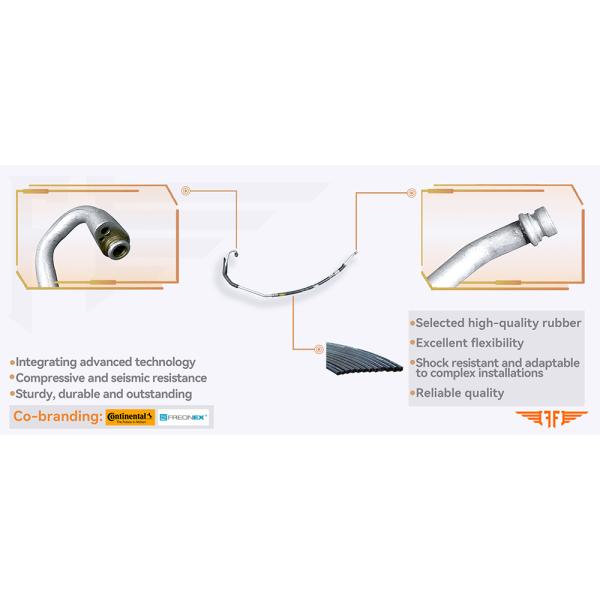 Hilux 88704-0K061 AC Toyota Air Conditioner Hose Fortuner 2.5L Suction Pipeline 07-15