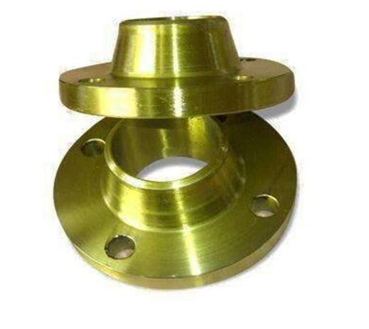 Flange do pescoço; CU-NI 90/10 UNS C7060X; 20BAR; EEMUA 145; Classe 150 da cara de ASME B16.5shoulder (franco). DN 4, 3.0mm, (FLG-92)