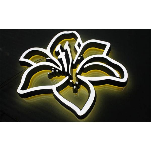 Outdoor Indoor Glowing Signs Shop Front Glowing Back Glowing Letters Signs