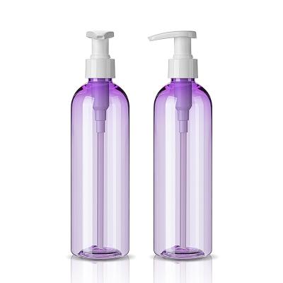 PET R-PET Hair Care Containers 14 OZ Conditioner Packaging With Press Pump