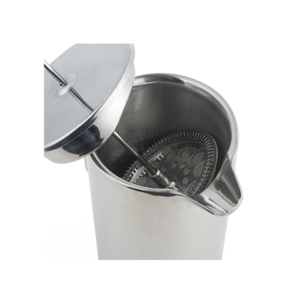 SS304 Double Wall Cafetiere French Press Coffee Pot 27 / 34 oz