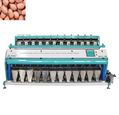 Máquina automática de classificação de cores de amendoim