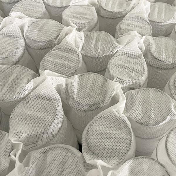 Factory Customization Medium Soft Compressed Roll up Hotel Use Layer Pocket Spring Unit of Non Glue