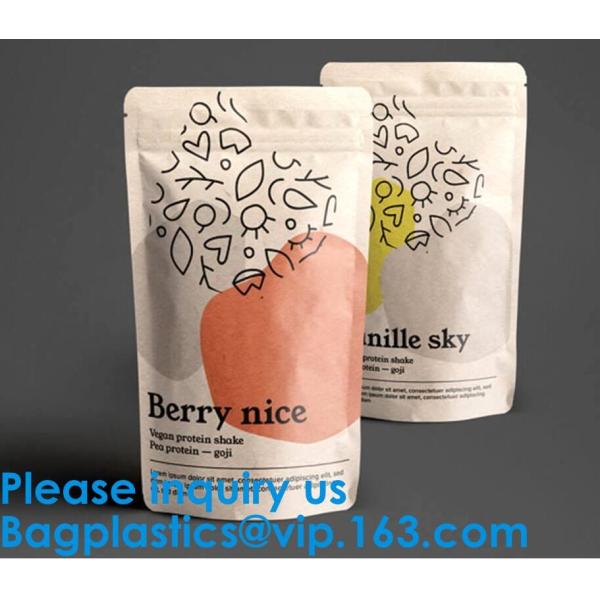 Standing Up Aluminum Zipper Packaging Pouch Bag For Dried Food,Standing Up Aluminum Zipper Packaging Pouch Bag For Dried