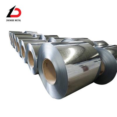 China Good Factory Não Zero Baixo Z30 Z275g Big Spangle laminado a frio DIP quente galvanizado Strip de aço bobina Gi preço