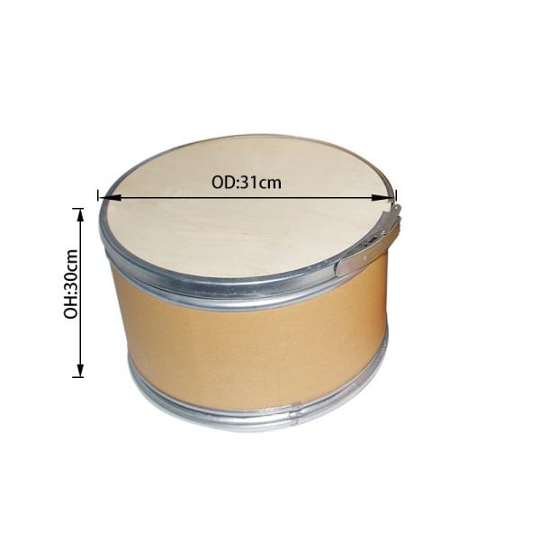 A prueba de humedad 5 galones de tambor de fibra de grado alimenticio de cartón tambores de fibra para alimentos de avena