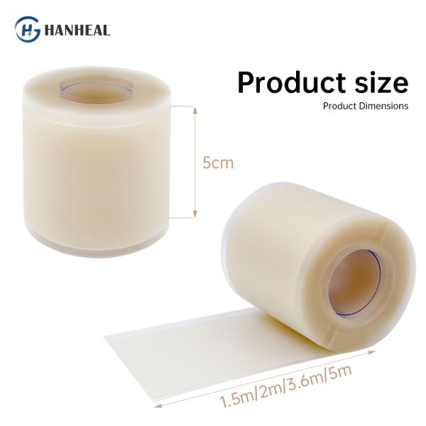 Self Adhesive Hydrocolloid Wound Dressing Bandages Roll for Blister Prevention 5cmx5m