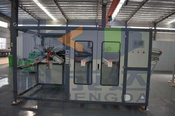 LD 16-32mm PE Pipe Double Reel Winder Pipe Winding Machine