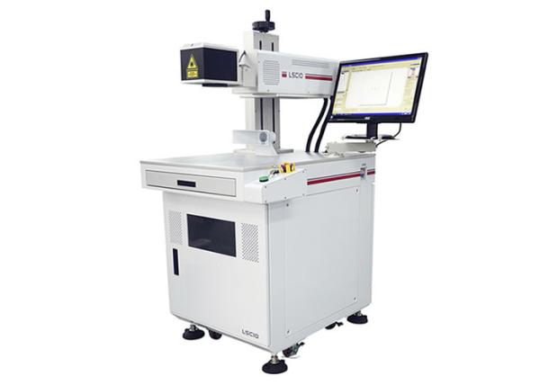 CO2 Laser Machine / Color Laser Marking Machine For Bottles Packaging Online Production