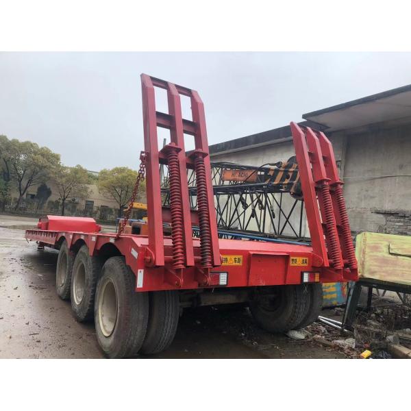Hydraulic Used Lowbed Semi Trailer Good Condition 120 Ton 100 Ton 40 Ton