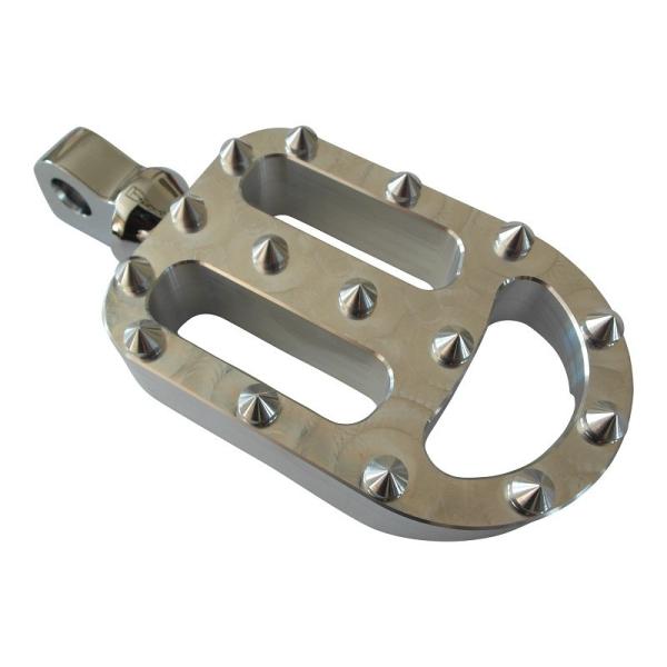 Mini Floorboard Aluminium Custom CNC Machining 0.05mm Tolerance For Softail Models