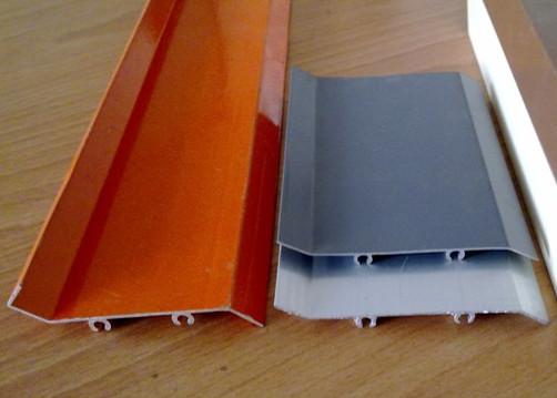 Powder Coating Waterproof Flat Solid External Aluminium Louvres for Window Frame