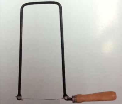 U-shank Scroll Saw Frame With Wooden Grip (Code: AT-120)