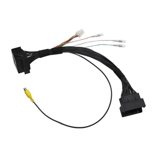 IATF16949 Car Audio Wiring Harness OEM ODM SAA CB Cable Wire Harness