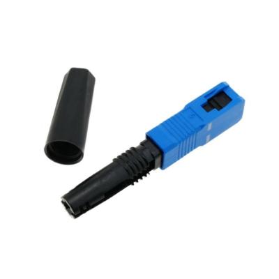 FTTH SC UPC Conector rápido de fibra óptica de 55 mm para folha de dados Central 2 Time