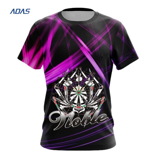 160gram Sublimation Sweat Wicking Dart Shirt Jersey Quick Dry For Adults Personalised