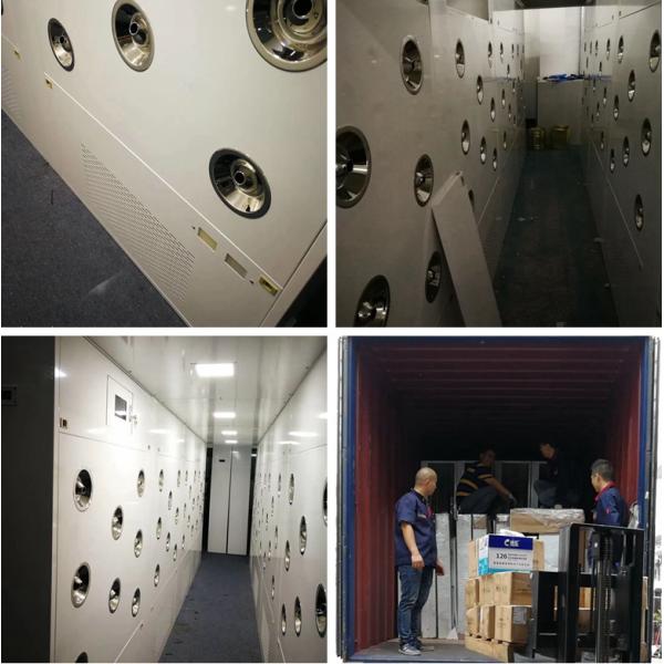 5000m Length Stainless Steel Air Shower Tunnel 1.1KW For Pharmaceutical Plant