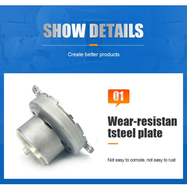 Factory  Customized DC3-24v Various Valve Motor High Torque Metal Micro Gear Motor