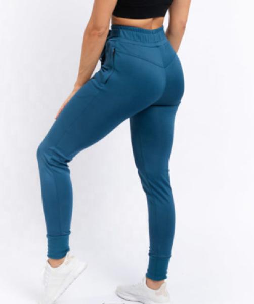 Das mulheres atléticas do Sweatpants das mulheres do esporte basculadores do treinamento