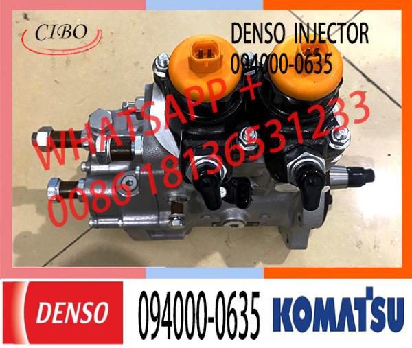 Pompe à essence à rampe commune pour moteur diesel SA12VD140 094000-0635 pour KOMATSU INDUSTRIEL 6219-71-1121