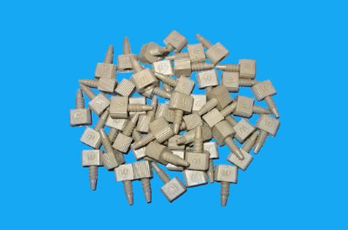 High Pressure Injection Plastic Parts Flangeless PEEK Fittings Anticorrosive