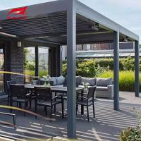 SUNC 5m x 3m a motorisé le toit électrique de pergola de pergola de patio extérieur en aluminium de jardin