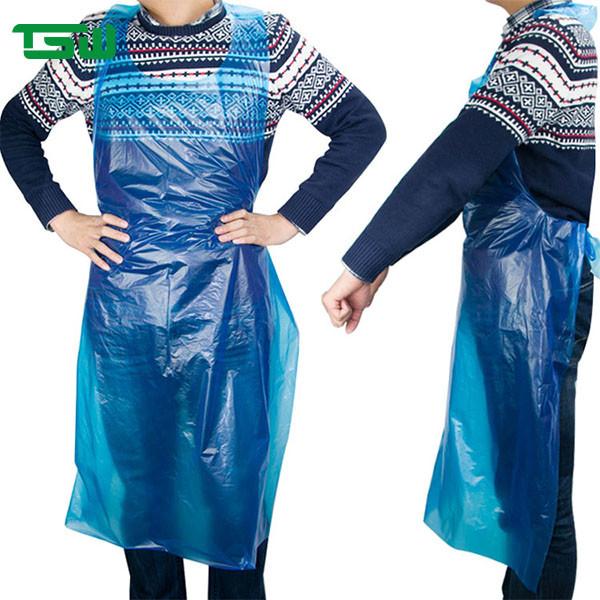 Disposable HDPE LDPE Waterproof Plastic Apron disposable plastic aprons disposable PE apron