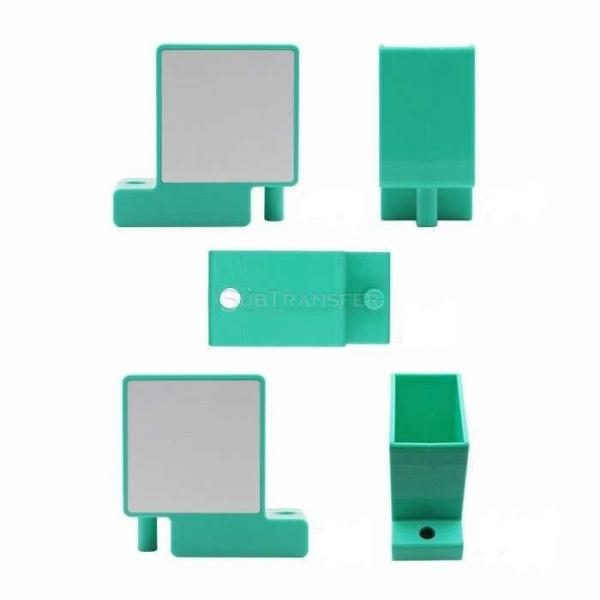 Custom Blank Plastic Sublimation Pen Holder With Metal Insert Sublimatio Pencil Vase