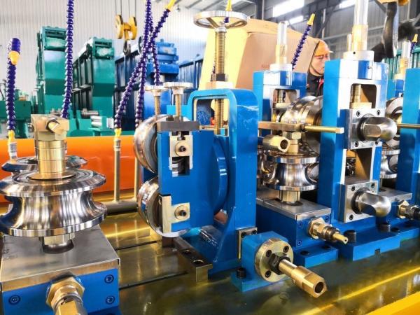 Máquina de fabricação de tubos de aço galvanizados MS, com capacidade de 300 kW