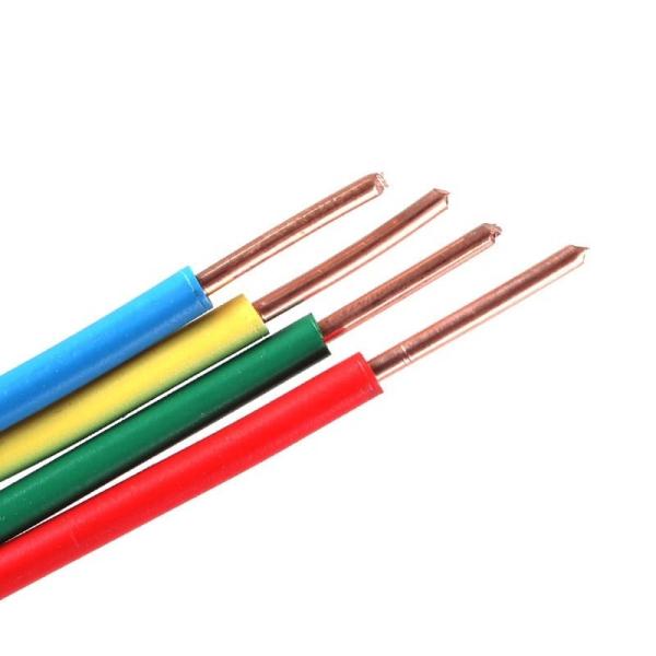 4mm decoração interior baixa tensão sólido PVC isolado fio de cabo elétrico de cobre