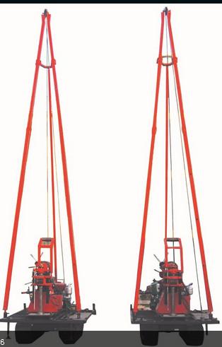 GXYL-1 Strong Capacity Crawler Drilling Rig Low Labour Intensity Geological Exploration