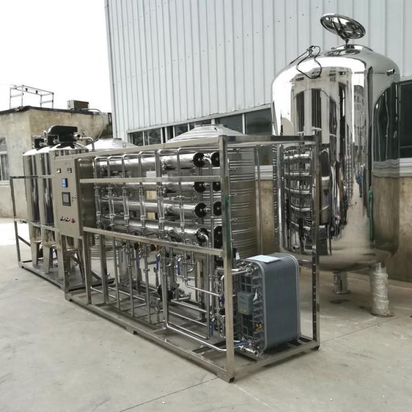 Stainless Steel Fiberglass Composite RO Reverse Osmosis Unit with Electric Auto Control for Automatic Running Water Treatment