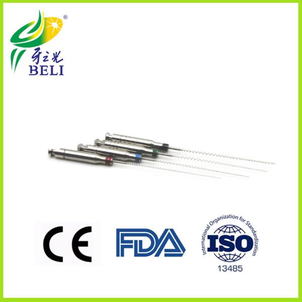 Stainless Steel Endo Rotary Files , High Grade Dental Lentulo Paste Carrier dental endo files