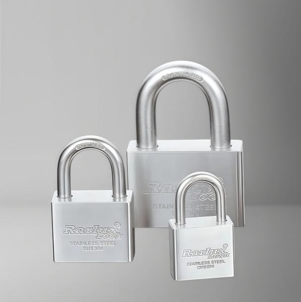 Rarlux Best Design Anti-theft Padlock Eco-Friendly Fine Workmanship Stainless Steel Square Type Padlock