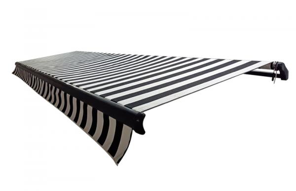 Large size retractable aluminum patio awning, commercial awning waterproof sun protection