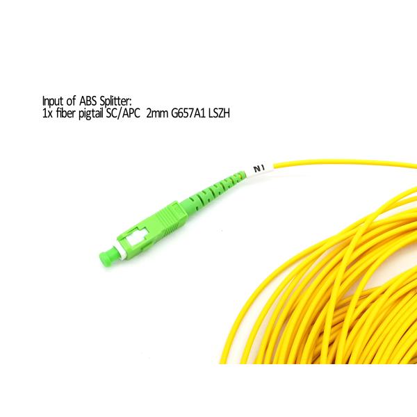 Тип Splitter коробки модуля ABS PLC оптического волокна G652D 1x32