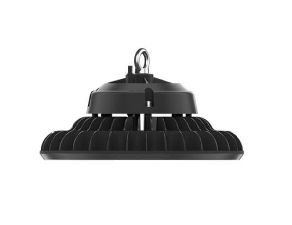 150W UFO LED High Bay Light Black Housing Material Aluminium AC 85 - 265V For Square
