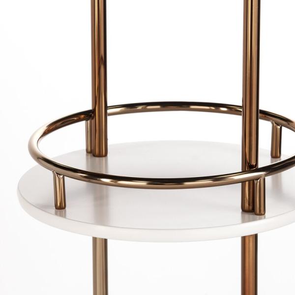 Hotel Serving Dining Room Bar Cart For Apartment Commercial